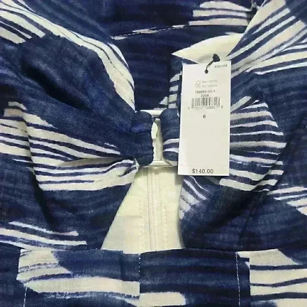 BANANA REPUBLIC BANDEAU MIDI DRESS - Picture 6 of 6